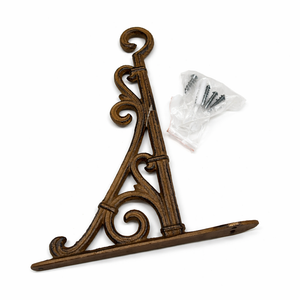 Antique Style Cast Iron Bracket Garden Braces Rustic Shelf Bracket