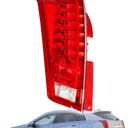 GXYWADY Brake Light Replacement for 2010 2011 2012 2013 2014 2015 2016 SRX Tail Light Left Side w/Bulbs Replacement for GM2800255