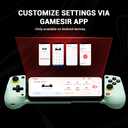 GameSir X5 Lite Mobile Gaming Controller for Android, iPhone 15/iPhone 16 Series, iPad Mini 7(USB-C), Type-C Phone Controller with Hall Effect Sticks, Turbo Function for Call Of Duty, Genshin Impact, Minecraft, Plug and Play Gamepad(Wasabi)