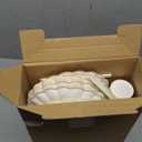 350 Pcs Cream White Scalloped Paper Plates Shell Edge Disposable Tableware Cocktail Napkins Cups Plastic Spoons Forks Knives for Wedding Baby Shower Picnic Birthday Party Supply for 50 Guests