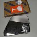 Replacement Driver Left Side Mirror Glass Heated with Back Plate for 2021-2026 Ford F-150