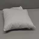 Poly-fil Premier Ultra Plush Insert Travel Pillows and Home Decor, 10 x 10-Inch, White