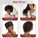 TEPENAR Hair Steamer for Deep Conditioning: Upgraded Heat Cap with 10-Level Fast Heating 3 Time Settings for Natural Hair Portable Thermal Steam Cap for Home Hair Treatment