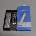 ORICO Aluminum M.2 NVMe SSD Enclosure, USB 3.2 Gen 2(10Gbps ) to Tool-Free NVMe PCI-E M.2 SSD Case, Support UASP for M/B&M Keys Size 2230/2242/2260/2280