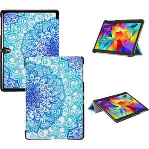 Tri-Fold Case Compatible with Samsung Galaxy Tab S 10.5 inch Tablet - SM T800&T801&T805&T807 (2014 Released), Includes a Screen Protector - Premium PU Leather Tri-Fold Cover with Auto Sleep/Wake