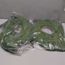 Jutom 2 Pcs,60 Inches Christmas Real Touch Norfolk Pine Garlands Artificial Greenery Faux Christmas Norfolk Pine Garlands for Holiday Seasonal Indoor Home Decor Mantle