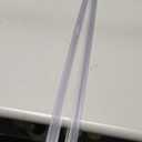 2-Pack Frameless Shower Door Bottom Seal for 4-6mm Glass Length 70cm/28inch Glass Door Sweep to Stop Shower Leak