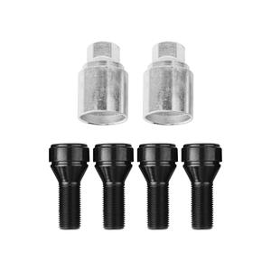 Wheel Lock Spare Tire Anti-Theft Bolts M14 X 1.25 Replace for 36136792851 Compatible with BMW 228i 328i 335i 428i 435i 528i 650i X1 X2 X3 X4 X5 X6 X7 Z4 M2 M3 M4 Pattern No. 057（6Pcs ）