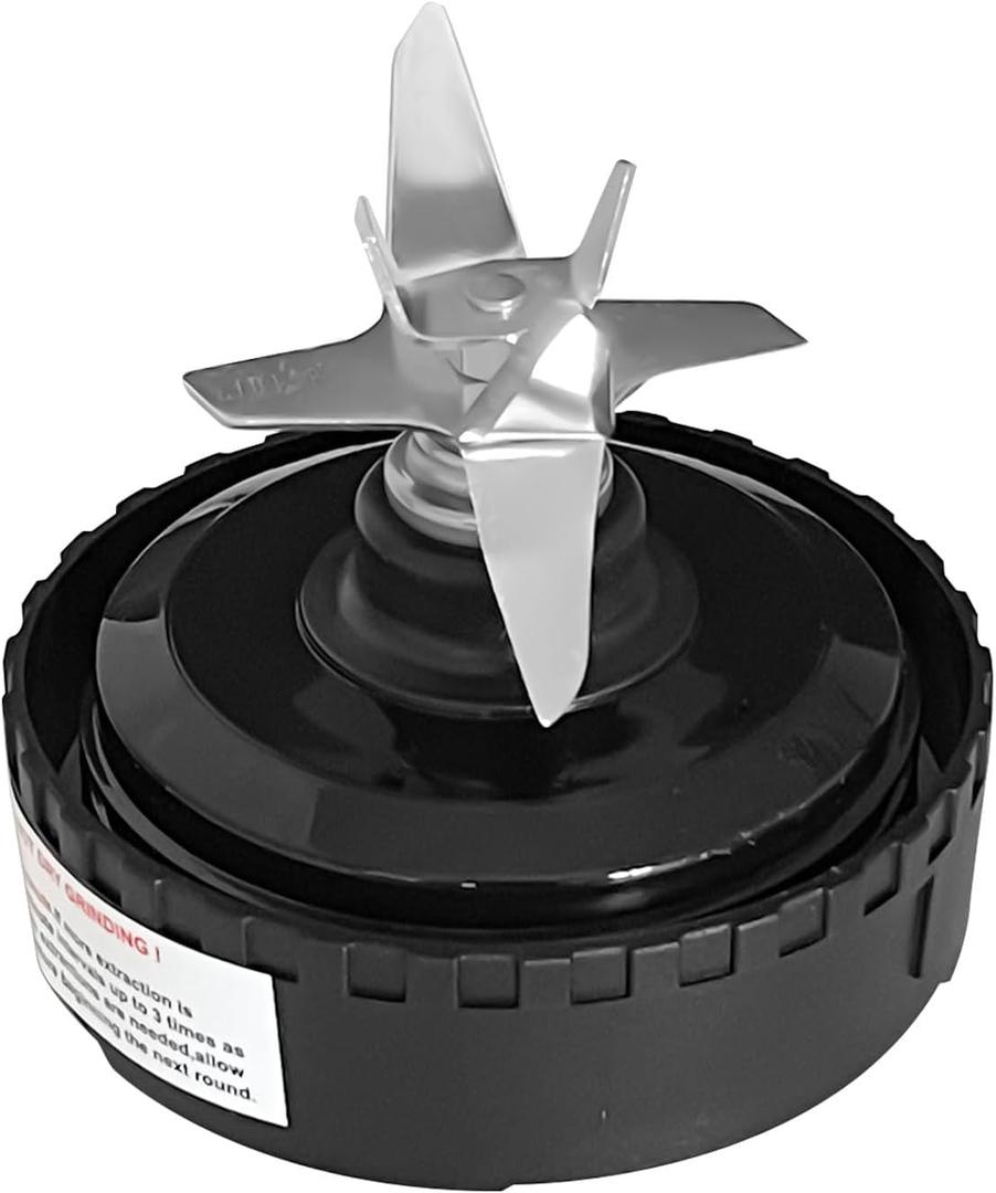 5 Fins Blender Blade Replacement Part For Ninja Blender QB3001SS QB3000 QB3004 QB3005 QB3000SSW-30 QB3000QR-30 QB3001SS-30 QB3000QBK QB3004 QB3005 - Fits for Ninja 16oz Cup [3.35Inch Fins ONLY]