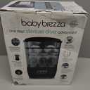 Baby Brezza Bottle Sterilizer and Dryer Advanced 33% Faster - Largest Capacity Steam Sanitizer - Universal Sterilization Machine for All Bottles + Pump Parts - HEPA Air Filter, Charcoal