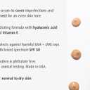 Lune+Aster CC Cream Broad Spectrum SPF 50 | Medium Coverage, Color Correcting Cream For A Dewy Glow