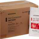 McKesson Hot Compress Instant Hot Pack [24 Pack] Disposable, Heat Packs for Pain Relief, 6 in x 9 in