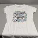 Savannah Georgia GA Flowers Floral TShirt Small