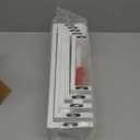 SRIWATANA Floating Shelves for Wall, Wall Shelves for Bathroom, Bedroom, Living Room, Kitchen, Office, Wood Shelves for Home Decor Set of 5 (Washed White)