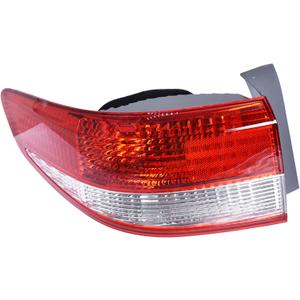WFLNHB LH Tail Light Replacement for Honda Accord 2003 2004 Rear Brake Lamp Assembly HO2800148 Driver Side