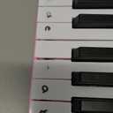 Hricane Piano Keyboard, 61 Keys Beginner Electronic Keyboard Portable Digital Music Keyboard, Early Education Music Instrument with Microphone & Music Sheet Stand