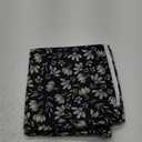 Vintage Flower Pillow Covers 18x18 Set of 2 Rustic Cute Small Floral Black Brown Old Style Decorative Throw Pillows Outdoor PillowCase Farmhouse Linen Cushion Case Decor for Home Sofa Couch Bed