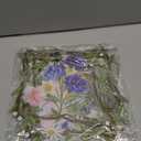 160Pcs Natural Flower Stickers for Scrapbooking,Self-Adhesive Transparent Flower Stickers Scrapbook Supplies Journaling Supplies for Adult Card Making Letters DIY Water Bottle Cards Decoration (160)