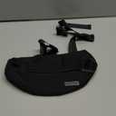 MAXTOP Large Crossbody Fanny Pack with 4-Zipper Pockets, Gifts for Enjoy Sports Festival Workout Traveling Running Casual Hands-Free Wallets Waist Pack Phone Bag Carrying All Phones, Black