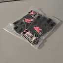 BEAST RAGE Goalkeeper Gloves for Boys Kids Youth Football Keeping Soccer Goalie Gloves with Strong Grip for Ball Receiver,Wrist Support 4MM Latex Palm (Size 3 - fit for 5 to 6 Years Old, Pink)