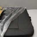 Alpcour Heated Reclining Stadium Seat for Bleachers Wide Bleacher Chair with Back Support and Cushion, Armrests, Side Pockets, & Hook Stadium Seats Chairs for Camping, Kayak, Paddle Board & More (Black) Size: 21" Wide