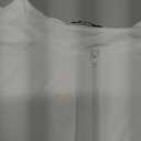 MANGOPOP Short Sleeve Body Suits Women Crew Neck Zip Up Bodysuit for Women Ribbed Deep V Sexy Bodysuit Shirts White Large