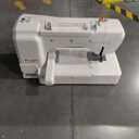 PooLin EOC06 Embroidery Machine,7" Touchscreen,7.9"x11" Hoop Area,Computerized Home Embroidery Machine for Beginners Gifts,200 Built-in Designs,USB & Wireless,Software,4 Hoops,Thread,Bobbin,Stabilizer