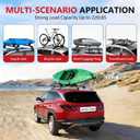 OTUAYAUTO Lockable Roof Rack Cross Bars - Compatible with Hyundai Tucson 2016-2026 SEL/N Line, Aluminum Heavy Duty Anti-Theft 220lbs Roof Crossbars For Luggage Racks Bike Kayak Snowboard Non-Corrosion