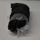 Black Motorcycle Cover, 210D Oxford Fabric All Weather Water Sun Protection, 116 inch Vehicle Cover for Harley Davidson Honda Suzuki Kawasaki Yamaha (XXXL) (XXXL-116 inch)