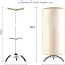 Portable Clothes Dryer, 900W Fast Drying & Large Load Capacity for Laundry and Shoes - Compact Mini Dryer Machine for Travel, Apartments, RV, Dorm Beige
