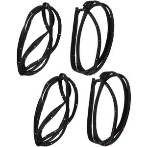 CNUPSM Front and Rear Door Weather Strip Seal Rubber Set Compatible with Honda Accord 2003-2007 (NOT for Honda Civic) 72325-SDA-A01 72365-SDA-A01 72865-SDA-A01 72825-SDA-A01