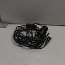 DiCUNO Hanging Lantern Extension Cord Cable, E26 Pendant Light Socket On Off Inline Cord Switch Control Lamp, Switch Close to Polarized Plug, 20 Feet (6M), Black, 1-Pack