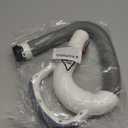 NV350 Replacement Hose Handle Compatible with Shark Navigator Lift Away NV360, NV350, NV351, NV352, NV355, NV356, NV357, NV358, NV370, UV541, NV390, NV391, NV392, CU520, and UV440Vacuum. Part 113FFJ (White)