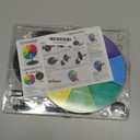 Airpark Spinning Prize Wheel for Fortune 8 Inch Dry Erase Tabletop All-Metal Roulette Wheel for Personal Use, Parties and Carnival Game