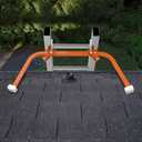 Ladder Stabilizer, Extended Ladder Stabilizer Accessory for Roof Gutter, Wing Span/Wall Ladder Standoff with Non-Slip Rubber Bottom pad,Heavy Duty Telescopic Ladder Accessories 1-Pack