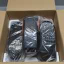 DamKee Under Desk Elliptical Machine, Electric Leg Exerciser as Seen on TV for Senior with 24 Modes, Portable Seated Pedal Trainer, Home Workout Equipment, Quiet Elliptical Exerciser