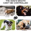 Breathable Basket Dog Muzzle - Adjustable, Prevents Biting/Chewing/Scavenging for Small/Medium/Large Dogs - Panting/Drinking Friendly, Easy Clean for Training (Muzzle 13.8-14.2 in, 66.1 lbs)