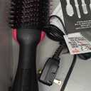 REVLON One-Step Volumizer Hair Dryer and Styler  Easy Salon-Style Blowouts  Less Frizz, More Shine, and Reduced Heat Damage, for All Hair Types and Lengths (Black) (1.0 VOLUMIZER)