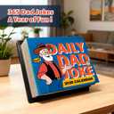 2 x Dad Joke Calendar 2026, Page A Day Tear Off 365 Daily Jokes, Funny Desk Calendar with Back Support and Groove for Joke Lovers, Birthday Christmas New Year Father's Day Gift for Dad & Men