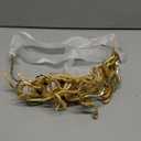 BARTOSI Medusa Headband Gold Snake Headbands Halloween Costume Headwear Hair Accessories for Women