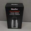 Cold Brew Coffee Maker, 64 oz Tritan Fortified Pitcher, Pour Spout Handle Lid, Resilient & Leak-Proof for Iced Coffee Tea