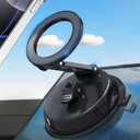 DEERLAMN Car Phone Holder for Magsafe, [78+LBS Strongest Suction&2500gf Strongest Magnetic] Vacuum Cellphone Mount for Car Accessories/Windshield/Mirror for iPhone 17 Pro Max 16 15 14 13 12