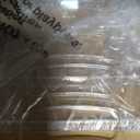 Delamu 3 Pack Pantry Organizers and Storage,Trash Bag Dispenser with Bamboo Top,Stackable Trash Bag Dispenser Under Sink Organizer for 4-30 GalBags,Onion,Potato,Fruits,Clear