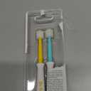 Dr. Talbot's Toddler 360 Toothbrush for Kids - Soft Bristles Gently Cleans Teeth & Massages Gums - Easy-Grip Handle for Kids - Encourages Good Oral Hygiene - (2 Pack) Aqua/Yellow