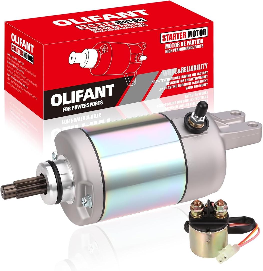 Starter Motor for Honda Foreman 500 2005-2011 Foreman 400 450 Starter Honda TRX500 TRX450 TRX400 31200-HM7-003 SMU0048
