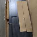 70 in TV Stand for 75 in TVs with Power Outlet, Farmhouse Entertainment Center, Media Furniture with Sliding Barn Doors & Storage Cabinets, Mid Century Modern TV Console Table for Living Room Bedroom (Grey)