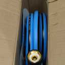 Garden Hose 5/8" x15FT, Heavy Duty 450B.P Water Hose Lawn & Garden Watering Equipment 3/4" Solid Brass Fittings