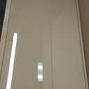 Office Chair Mat for Carpet & Hardwood, Upgraded 29" x 48" Dual Use Tempered Glass Chair Mat for Chair and Footrest Under Desk (Nature)