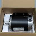GF2034 Blower Motor 1/3 hp 115 Volts 5.9A 1725 RPM 60Hz 48 Frame Belt Drive Compatible with AO Smith BF2034 Packard 45013 GE 4706 Emerson 8100