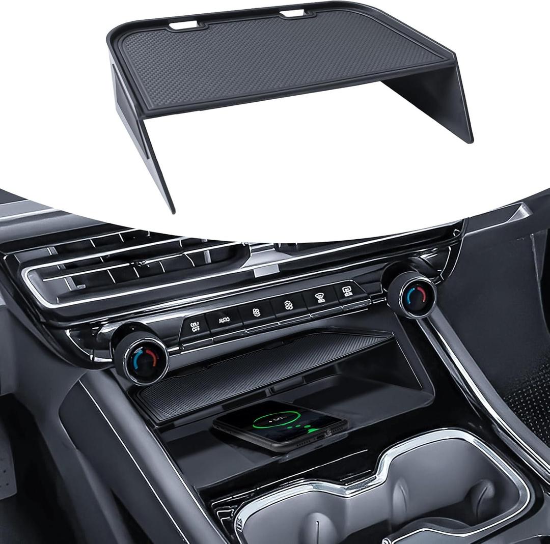 EDBETOS Center Console Organizer for 2024 2025 2026 Chevy Traverse Console Insert Divider Tray Storage Cubby for Phone Key Wallet, ABS Interior Accessories (Not for 2024 Traverse Limited)